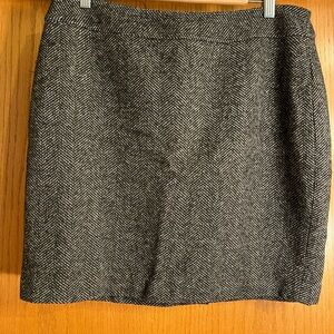 Banana Republic Gray Mini Pencil Skirt for Work